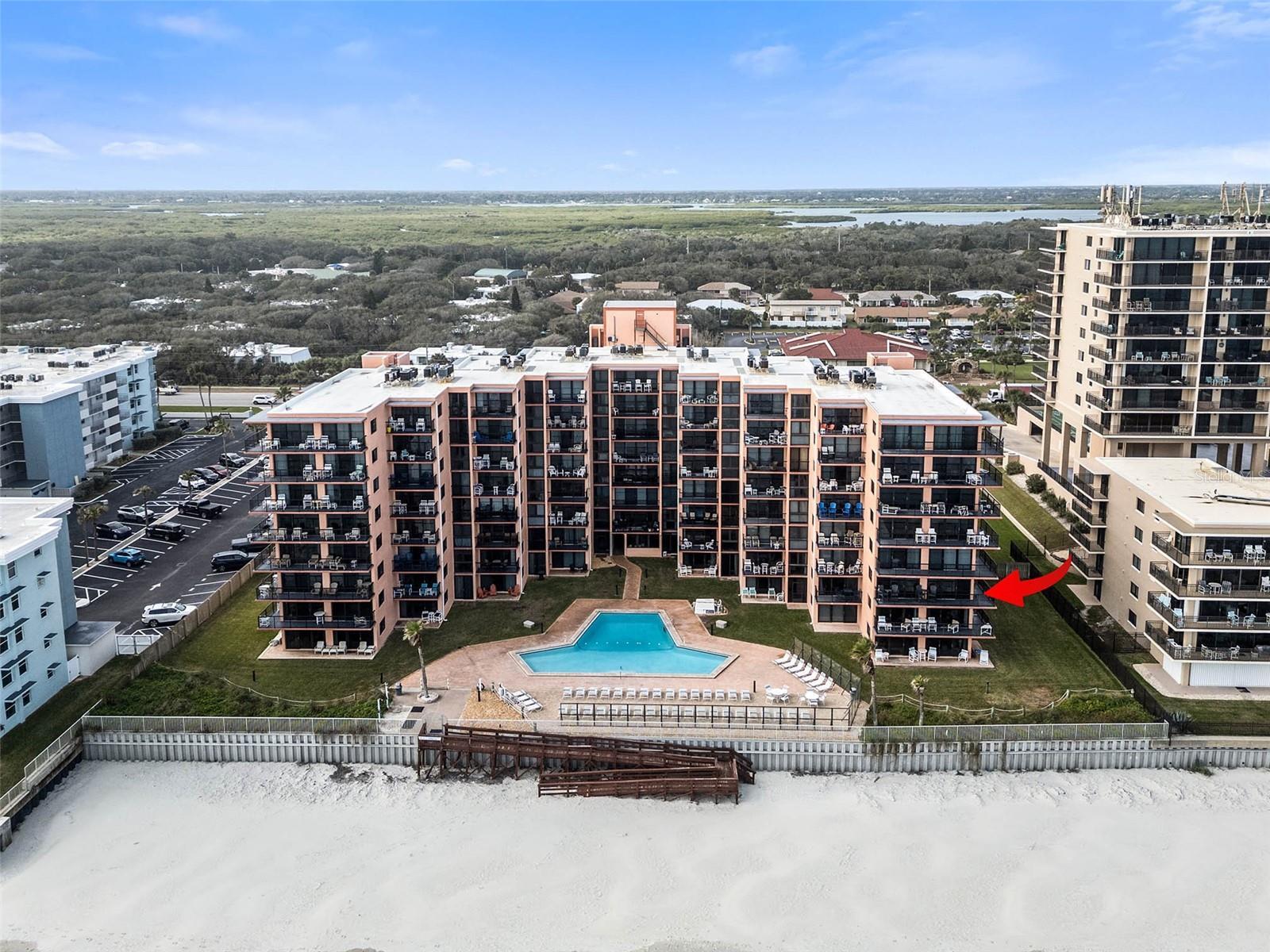 Sunrise Condos in New Smyrna Beach; call NSB Homes 386-235-8588